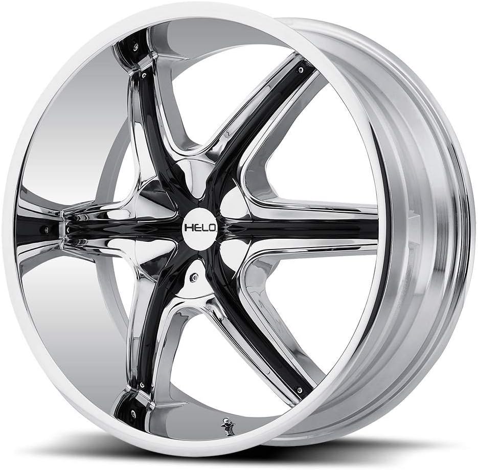 HELO HE891 Chrome Wheel Chromium (hexavalent compounds) (20 x 8.5 inches /6 x 100 mm, 35 mm Offset)