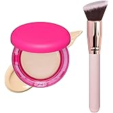 Peptide Bouncees Foundation for Mature Skin, Balm Foundation,Hydrating Age-Defying Makeup, All Skin Types (Ivory, #)