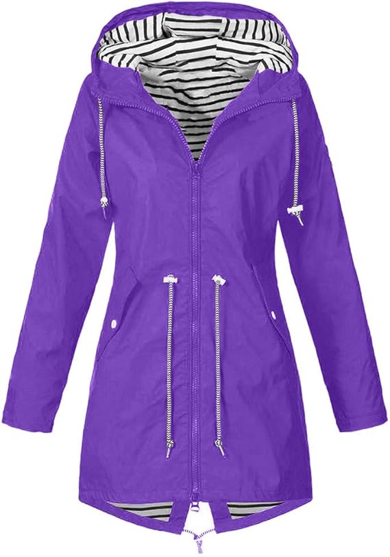 veste violette femme
