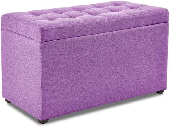 Amazon.de: Polsterhocker GQIANG Multifunktionaler Aufbewahrungshocker