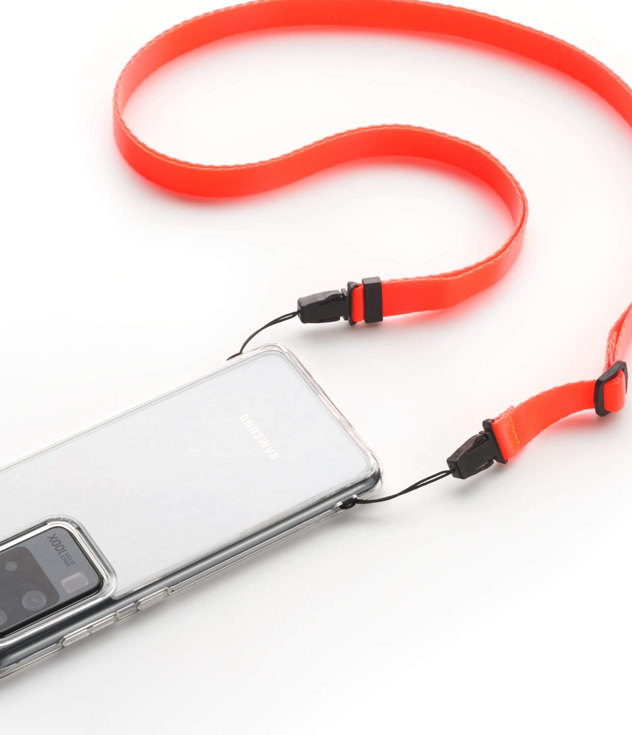 Amazon 【Ringke】 スマホストラップ クロスボディ ネックストラップ ショルダーストラップ ワンタッチ 斜め掛けストラップ 首