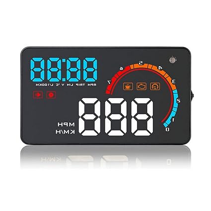 PolarLander HUD OBD2 - Proyector de Parabrisas para Coche ...