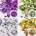 DAGEDA 12 Boxes Leaf Sequins Laser Nails Art Glitters Thin Paillette Flakes Stickers Colorful Confetti Sticker Manicure Nail Art Supplies Christmas Nail DIY Manicure Decals Decoration- Fall Leaf Mixed