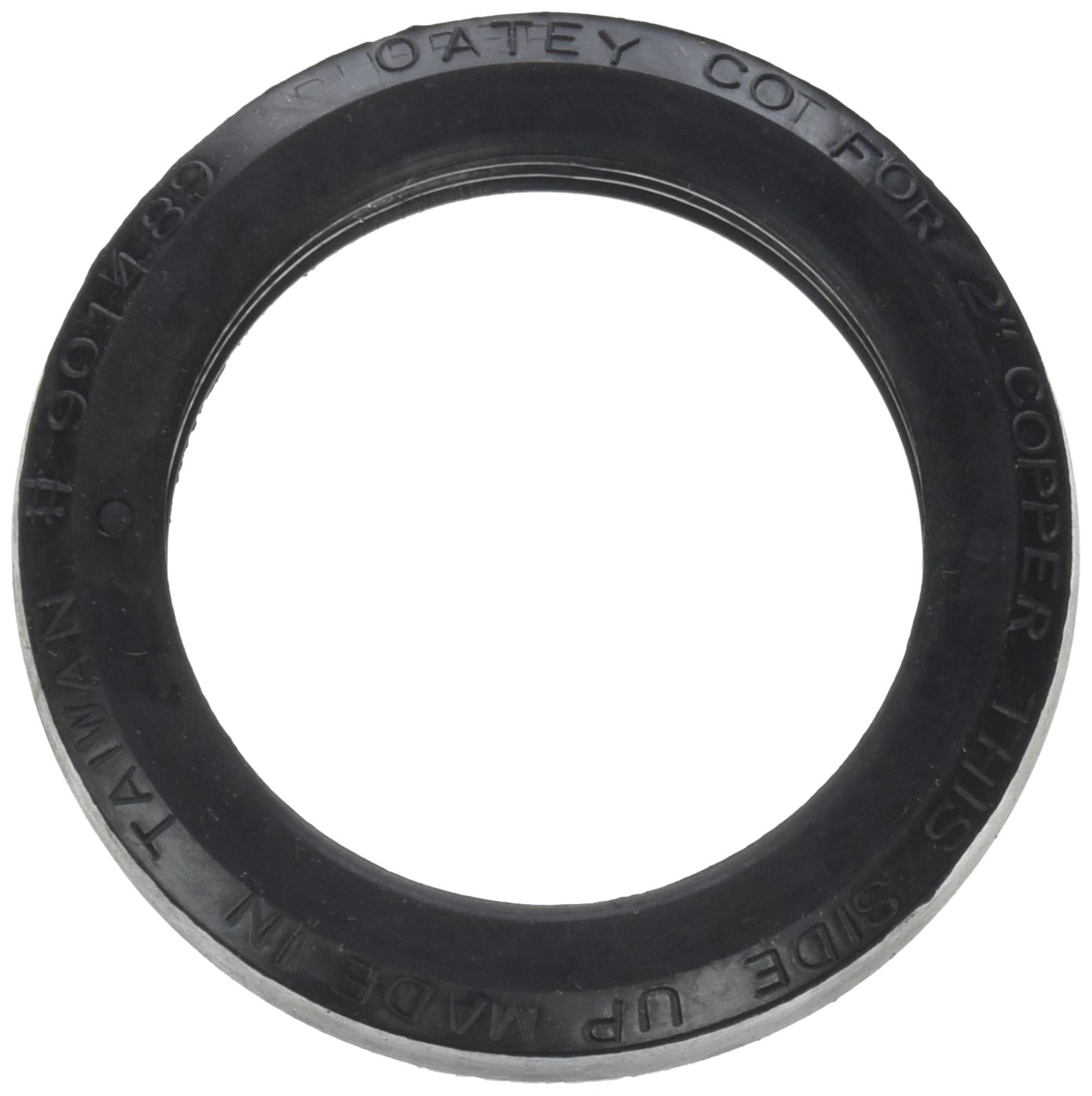 Rubber caulking gasket to fit 2"" copper DWV drain pipe in the NOCALK