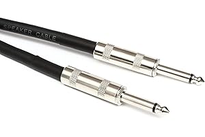 Hosa SKJ-610 Speaker Cable, Hosa 1/4 Inch TS to Same, 10 Feet