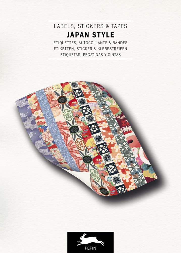 Japan: Label & Sticker Book (Multilingual Edition)