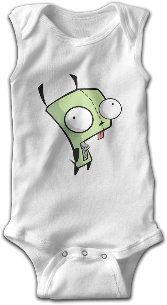 Invader Zim Cotton Onesies Sleeveless Baby Girl's Novel