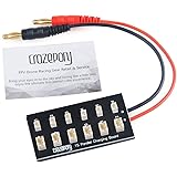 Crazepony 1S Lipo Battery Charging Board Blade Inductrix Ultra Micro JST-PH Parallel Connect Plate mCX mCPX