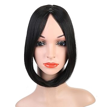 Amazon Com Wig Bangs Side Girls Fake Fringe Natural Straight Clip