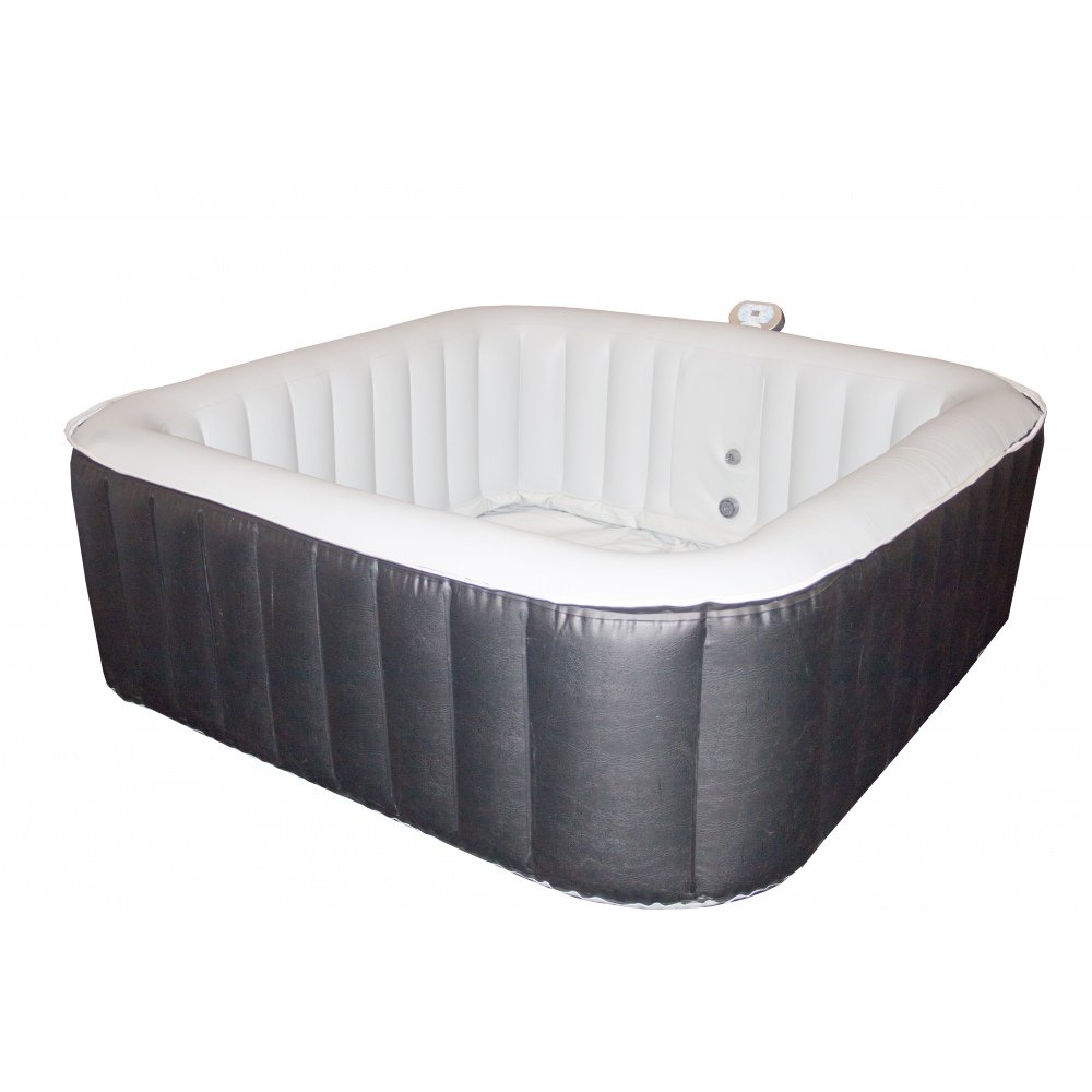 Spark Spa jacuzzi hinchable cuadrado, 185 x 185 cm, 8 personas ...