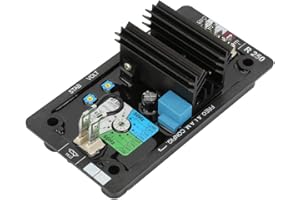 Walfront R250 Auto Voltage Regulator AVR Generator Parts Module Brushless Generation System Set Accessories