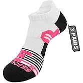 HunMilesWild Coolmax Compression Running Quarter Ankle Sock AntiBlister Athletic Cushioned Support gym Socks