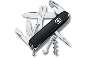 Victorinox Swiss Army Climber Pocket Knife (Black)