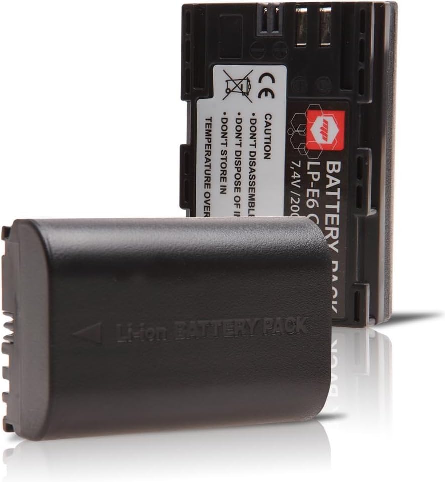 Battery pack (x2) LP-E6, LPE6 MP EXTRA ®