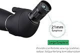 SVBONY SV28 Spotting Scope 25-75x70 with Tripod HD BAK4 FMC Lens Phone Adapter view 4