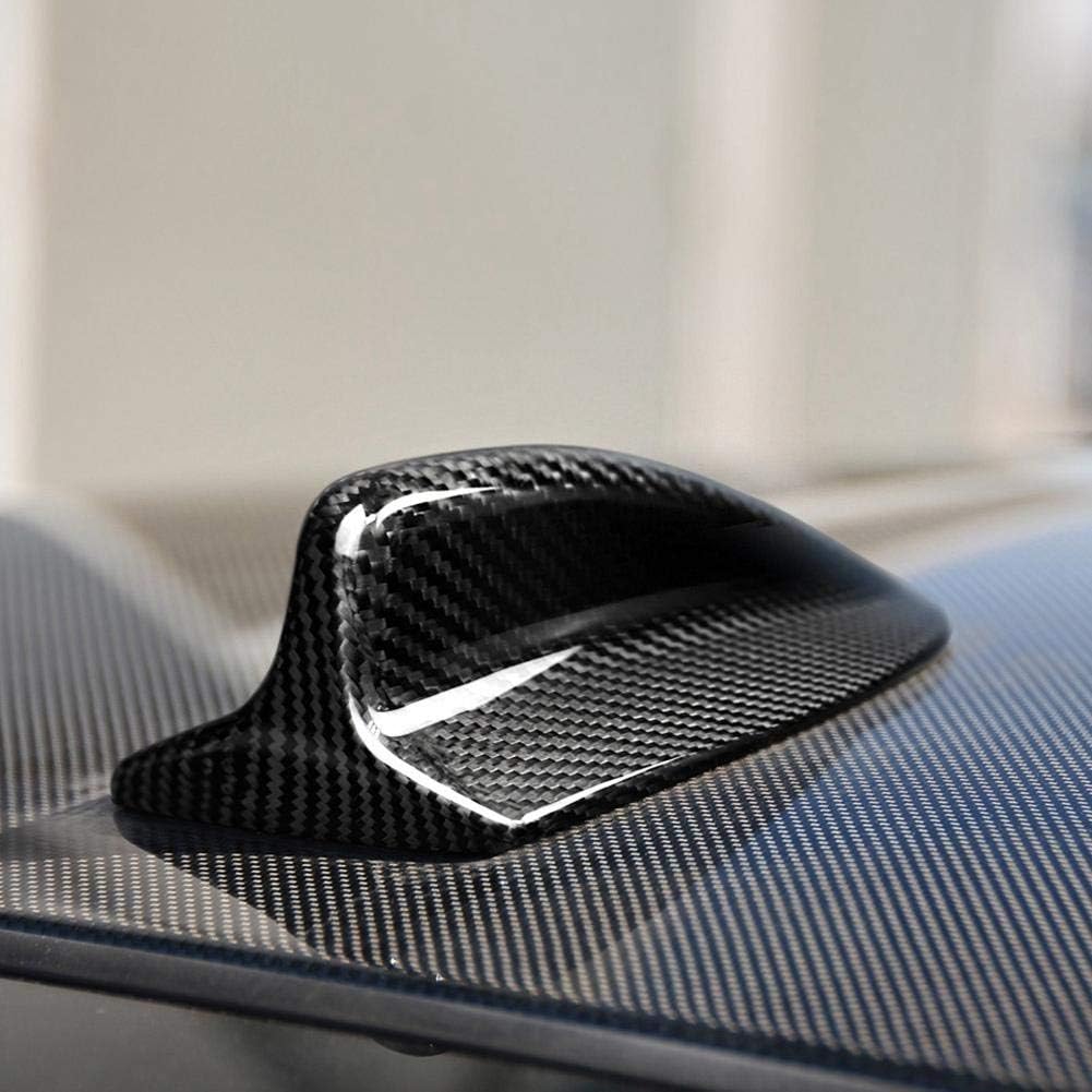 Real Carbon Fiber Shark Fin Antenna Cover For BMW 1 3 Series M3 E82 E46