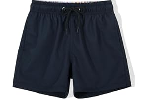 SNOW DREAMS Boys Swim Trunks Quick Dry Swim Shorts Lightweight Bathing Suits with Pocket