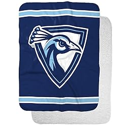 Upper Iowa University Peacocks Primary Logo Stripes