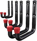 brackit 10x Garage Hooks Heavy Duty 30pc Set Wall Mounted Storage view 1