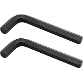 dosamll 2PCS 14mm L-Shaped Hex Key Wrench, Metric Allen Wrenches for Furniture and Bike Repair Tools