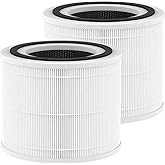 240 Air Purifier Filter Replacement with True HEPA 14, 3-in-1 True HP-14 with Activated Carbon Filter Replacement Compatible with Puro 240 Air, 2 Pack