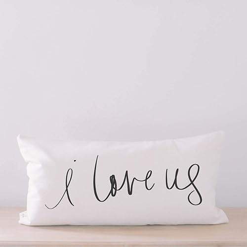 Amazon Com Lumbar Pillow I Love Us Handmade In The Usa