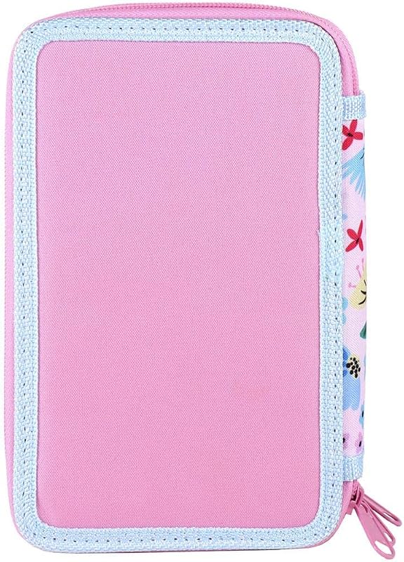 - Estuche Escolar 3 Compartimentos Niña de Princesas Disney | Incluye Todo el Material Escolar Necesario para Preescolar y Primaria - Licencia Oficial Disney