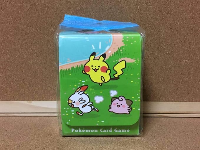 Amazon ポケモンカードゲーム デッキケース Pokemon Yurutto ガラルのともだち ピカチュウ ヒバニー メッソン サルノリ ピィ ヌオー カードゲーム トランプ ホビー