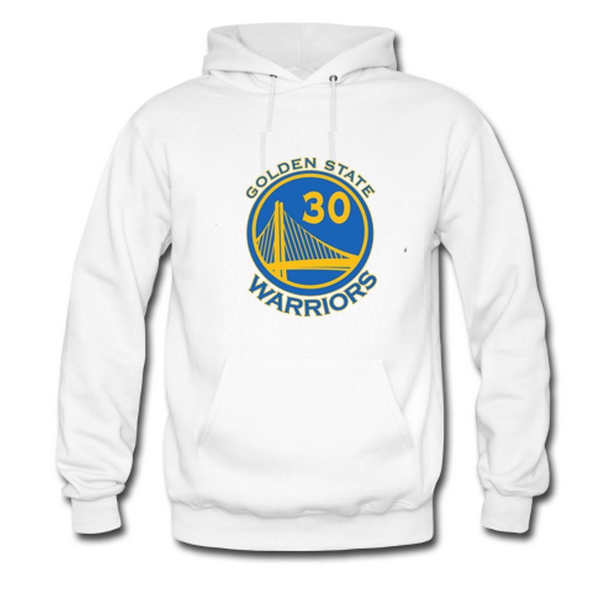 golden state warriors white hoodie