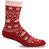 Sockwell Women's Folksy Fairisle Everyday Crew Socks