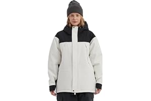 NOMADIKA Women Ski Jacket Waterproof Insulated Winter Snow Coat for Skiing Snowboarding Rain Coats Oversize Unisex