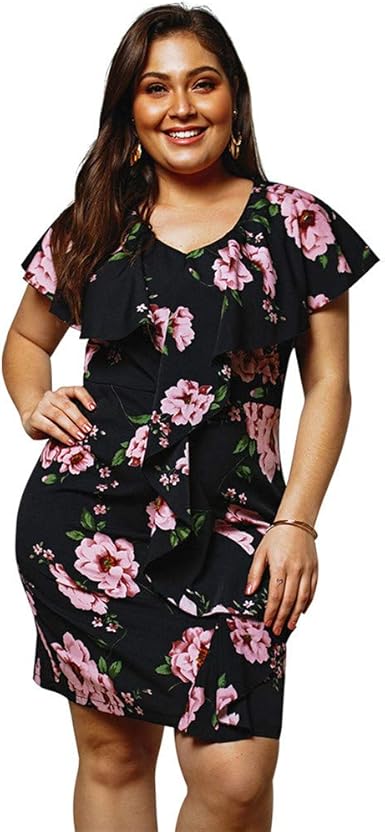 amazon plus size club dresses