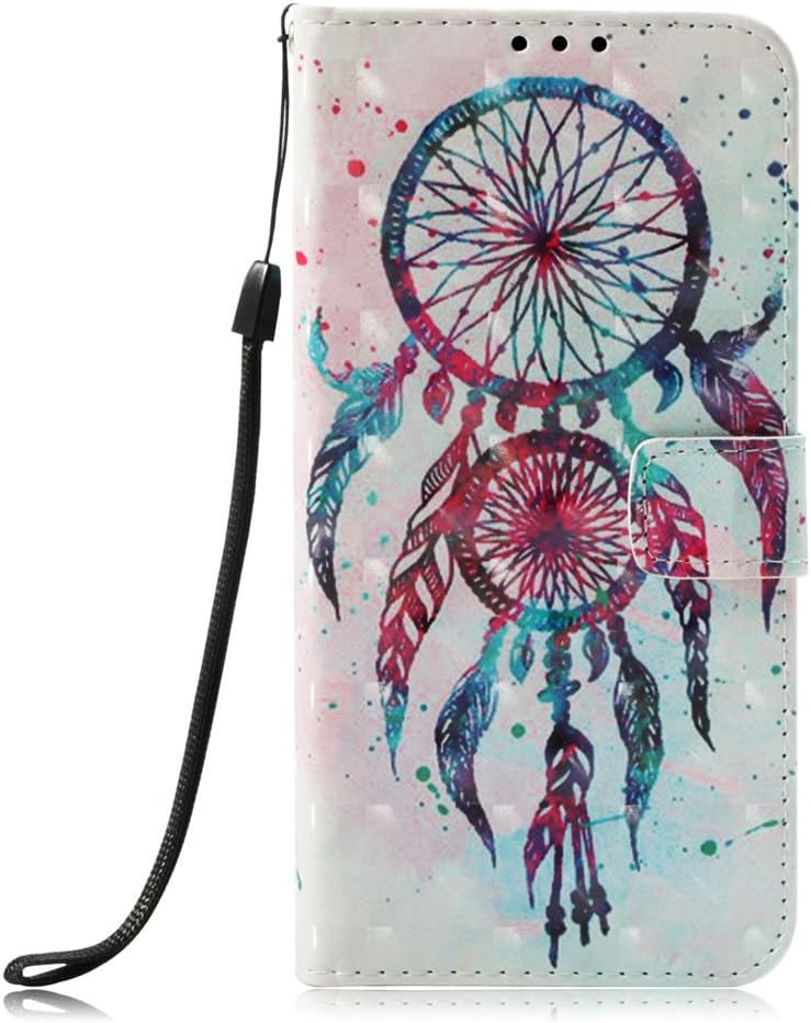 Best lg stylo 4 case kickstand flip pu wallet leather wrist strap 2018