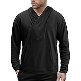 Fallorchid Men's Hoodies Loose Fit Pullover Casual Fashion Long Sleeve Hooded Sweatshirt with Pocket