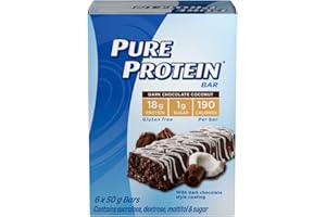 Pure Protein Bars - Nutritious, Gluten Free protein bar, made with Whey protein blend - low sugar, protein snack. Deliciously