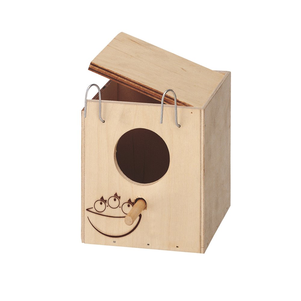 Ferplast Bird Box, Bird House Nesting Box, Nest Birds, FSC Wood