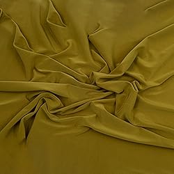 Texco Inc Solid 4-Way Stretch Venezia Polyester