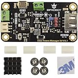 DFROBOT 900mA MPPT Solar Panel Controller - Solar Power Manager Module for 5V Solar Panel - Support Solar and USB Charging