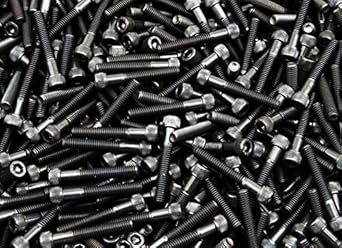 150 Viti A Testa Brugola A574 Nere 5/16-18 X 1 - Bulloni Macchina In Acciaio Per Progetti