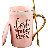 Best Mom Ever Mug Best Mom Gifts from Daughter Son,Thanksgiving Day Gifts Coffee Mug for Mom, Mother's Day Birthday Gifts wit