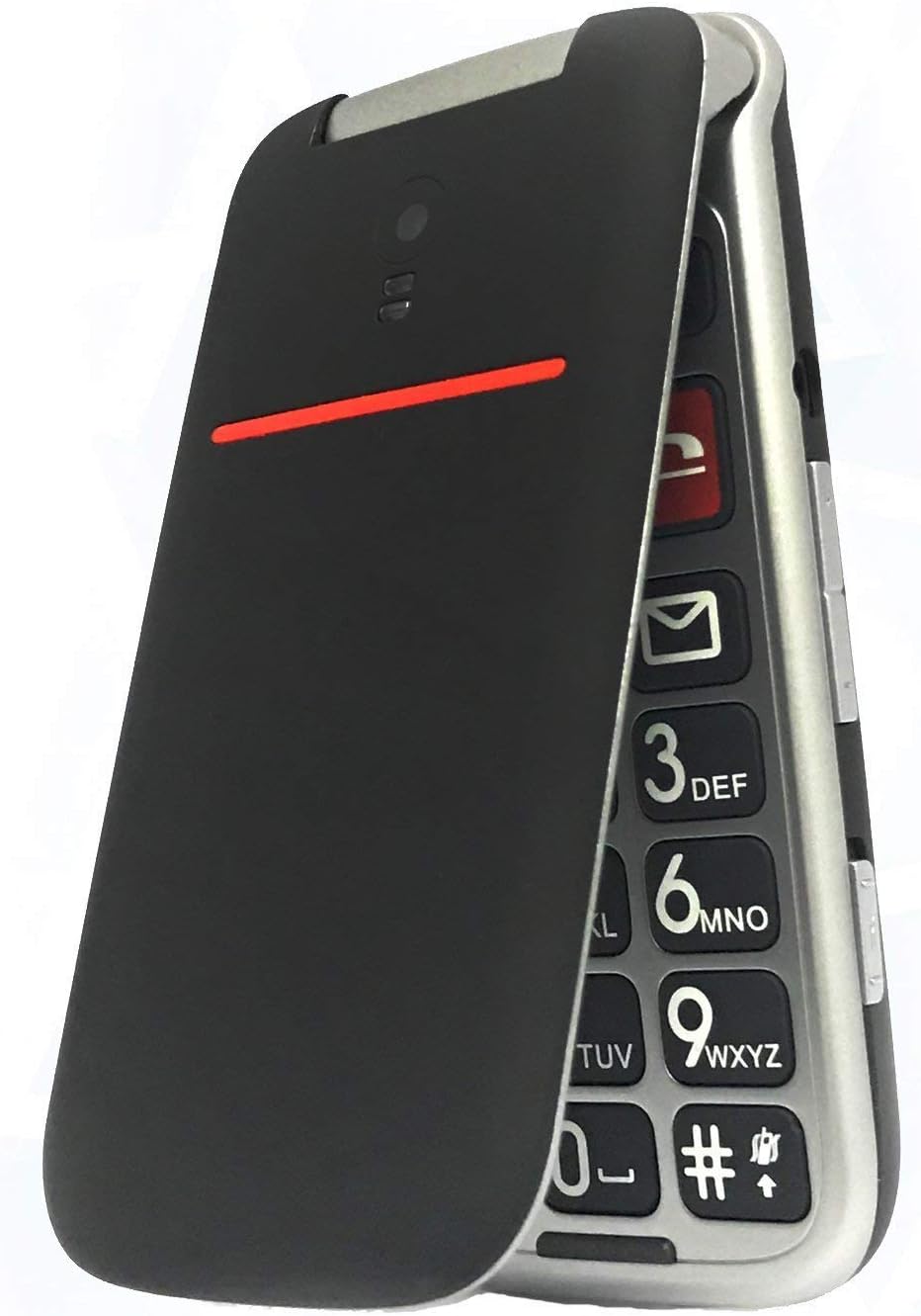TTfone TT880 Téléphone Mobile Facile à Utiliser Pour Les Seniors Et Les Personnes Âgées - Téléphone à Gros Boutons Avec Bouton D'Assistance D'urgence - (avec Câble USB