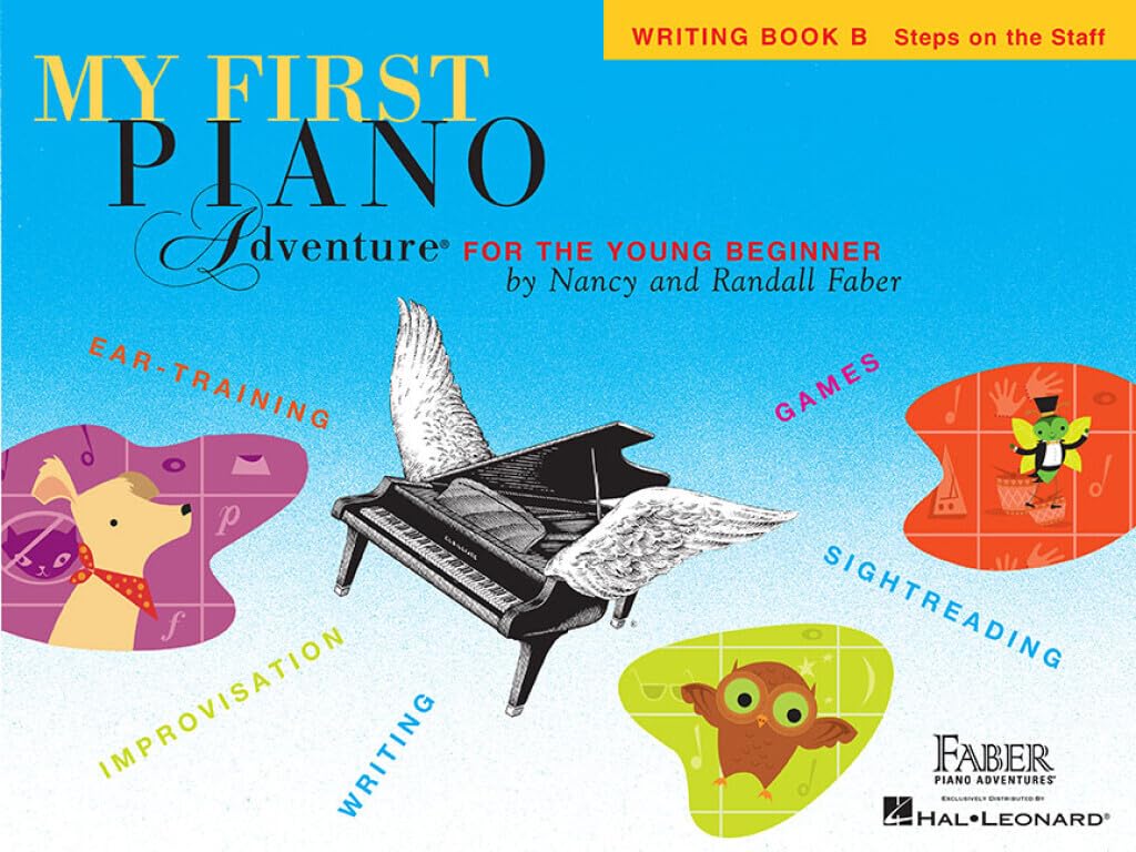 My First Piano Adventure®, Writing Book B My First Piano Adventure®, Writing Book B Paperback Kindle
