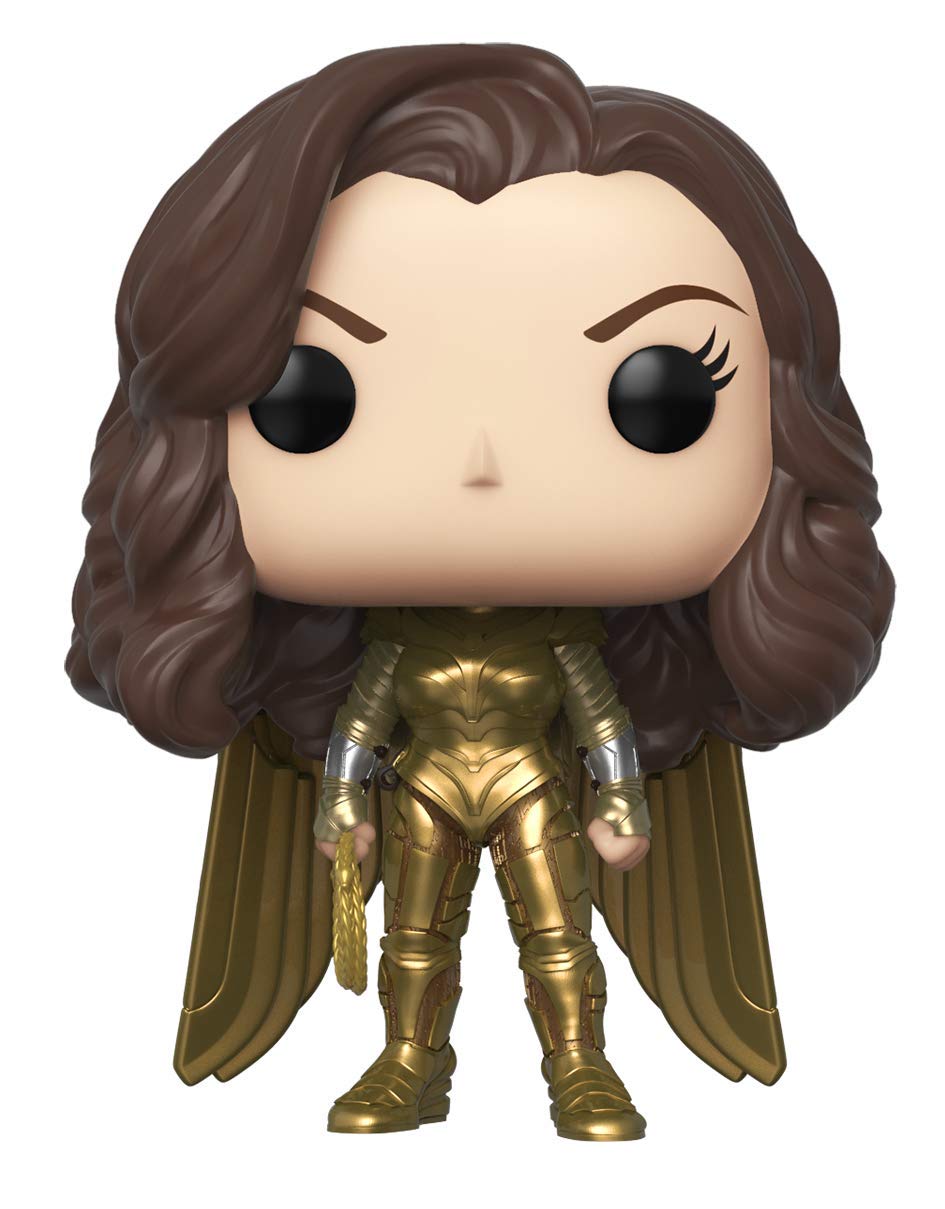 Funko 46662 Pop! Heroes: WW84 - Wonder Woman in Golden Armour (Special Edition) #331