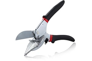 SPEEDWOX Multi Angle Miter Shear Cutter 45 Degree to 135 Degree Miter Cutter Hand Shear Trim Cutter Hand Tool Angle Cutter To