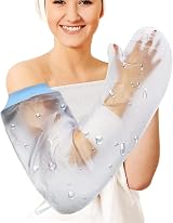 CureSquad Waterproof Cast Cover for Arm - Soft, Reusable, Universal Fit view 5
