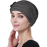 Alnorm Flower Design Chemo Hair Loss Caps Cancer Headwear for Women