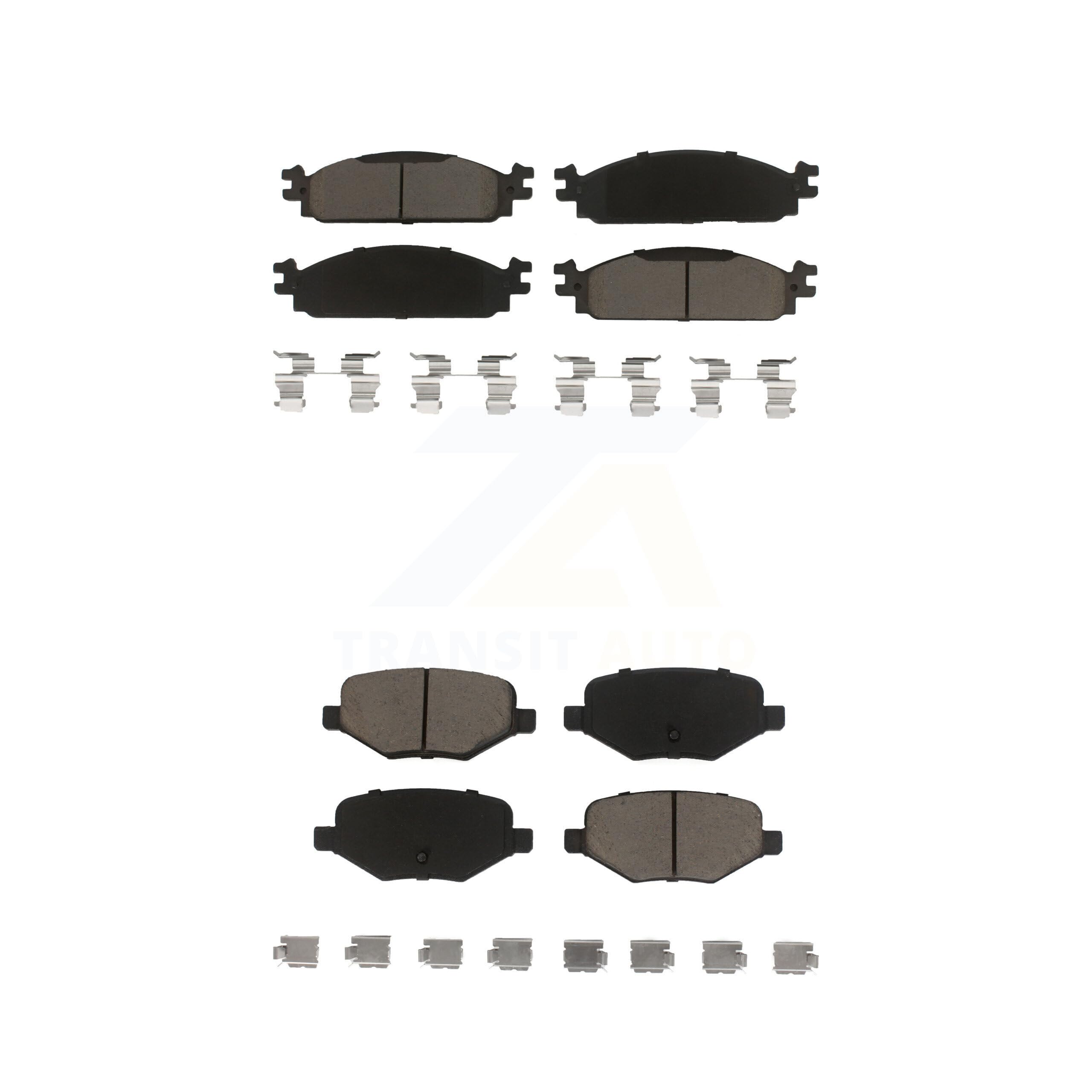 CMX Front Rear Ceramic Brake Pads Kit Replacement