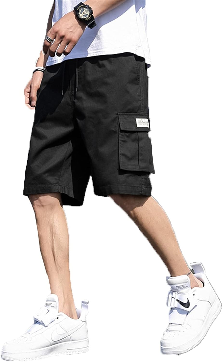 Harajuku Casual Men Shorts Summer Cargo Mens Shorts Work Shorts Men's