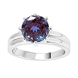 V3 Jewelry 925 Sterling Silver with 2.20 CTTW Round