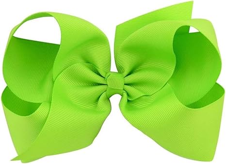 Amazon Co Jp ヘアピン 6インチの大きなgrosgrainリボン固体髪の弓クリップの女の子の子供の髪のクリップの帽子の帽子のブティックヘアアクセサリー 手作り Color ホーム キッチン